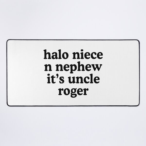 Item preview, Halo Niece N Nephew It's Uncle Roger designed and sold by allysmar.