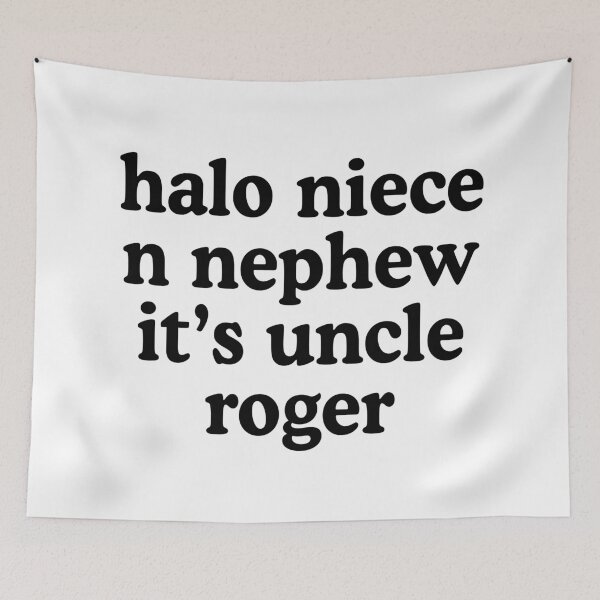 Item preview, Halo Niece N Nephew It's Uncle Roger designed and sold by allysmar.