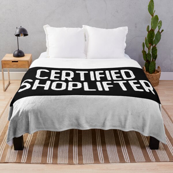 Item preview, Certified Shoplifter Funny Biker designed and sold by Sour Soul.