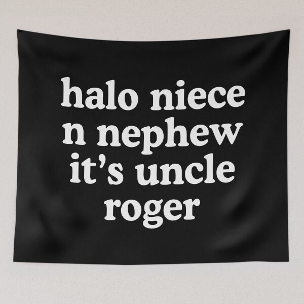 Item preview, Halo Niece N Nephew It's Uncle Roger designed and sold by allysmar.