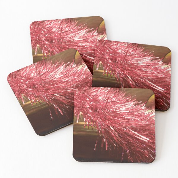 Item preview, Red Tinsel on brass bar designed and sold by Oldrubberpedals.