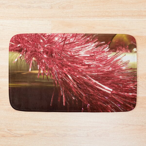 Item preview, Red Tinsel on brass bar designed and sold by Oldrubberpedals.