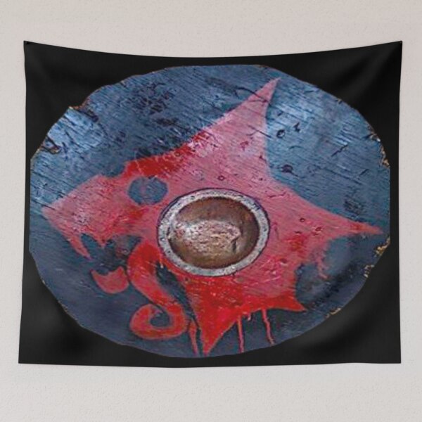 Item preview, Black and Red Roundshield designed and sold by jakersvelmax.