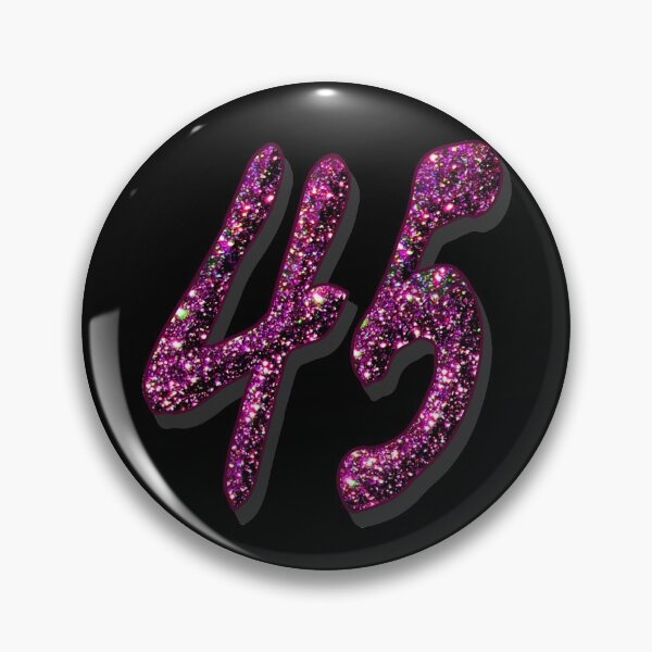 Item preview, 45th birthday anniversary - purple numbers designed and sold by GlamourChick.