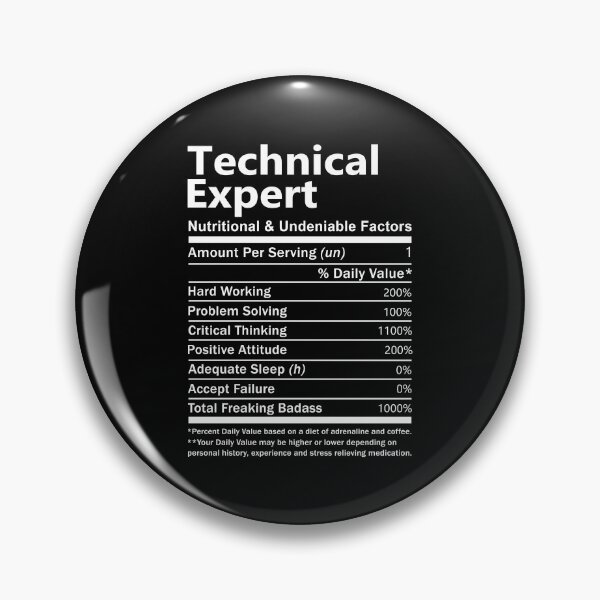 Item preview, Technical Expert T Shirt - Nutritional and Undeniable Factors Gift Item Tee designed and sold by oslandefren.