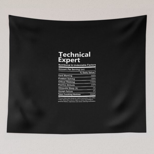 Item preview, Technical Expert T Shirt - Nutritional and Undeniable Factors Gift Item Tee designed and sold by oslandefren.
