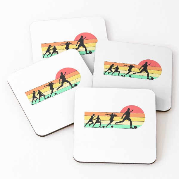 Item preview, soccer retro sunset shirt designed and sold by bonus24.