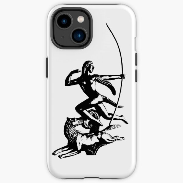 Diana Running with Wolf iPhone Tough Case