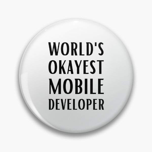 Item preview, World's Okayest Full Stack Developer designed and sold by Valuential.
