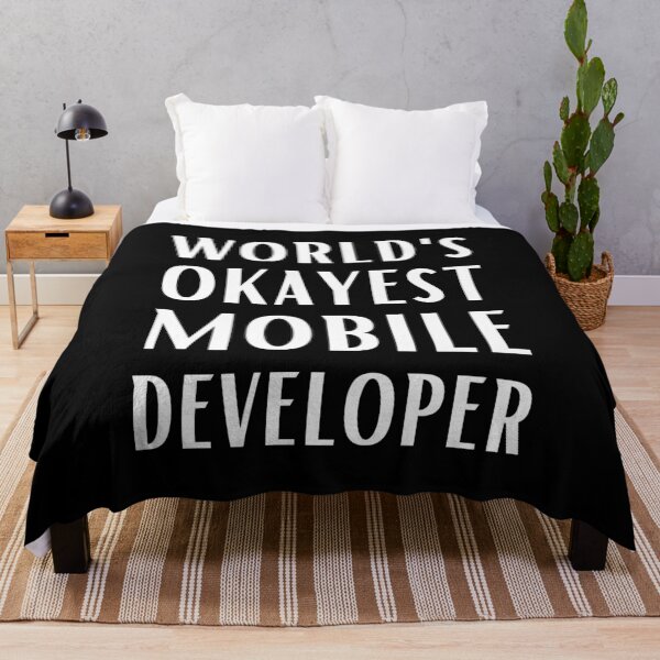 Item preview, World's Okayest Full Stack Developer designed and sold by Valuential.