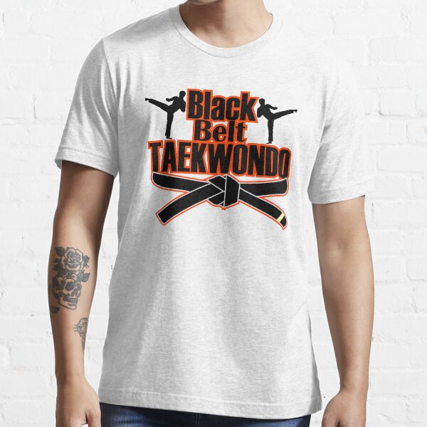 "black belt taekwondo" Tshirt for Sale by manyundesign Redbubble