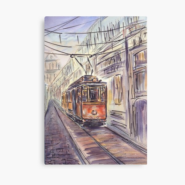 Aperçu de l'œuvre Old tram créée et vendue par torishaa.