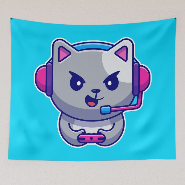 Item preview, Gaming Kitty Cat designed and sold by Vector Scout Lab.