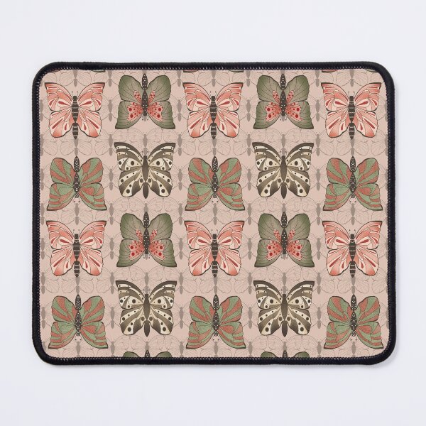 Item preview, Butterflies in peach designed and sold by Lilac Blooms Designs.