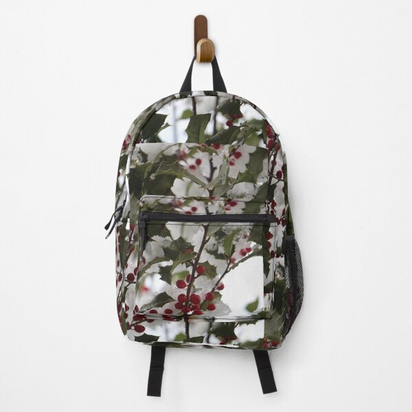 Item preview, Winter Holly Bush and Berries with Snow designed and sold by JariHawk.