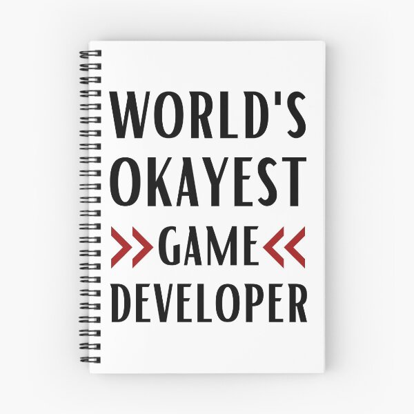 Item preview, World's Okayest Game Developer designed and sold by Valuential.