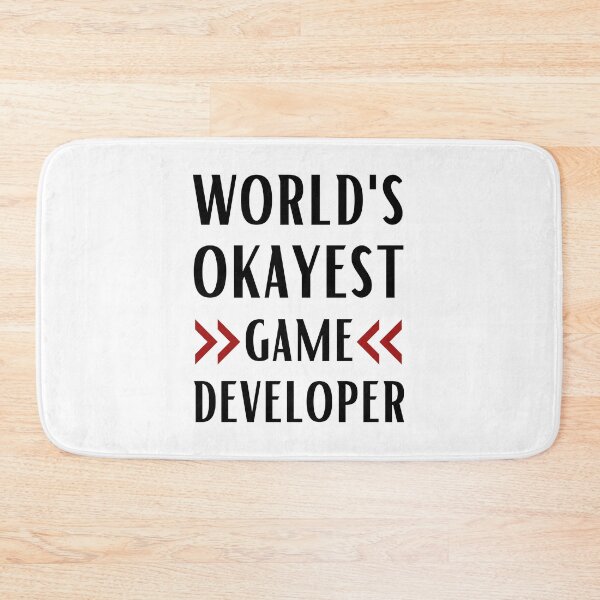 Item preview, World's Okayest Game Developer designed and sold by Valuential.