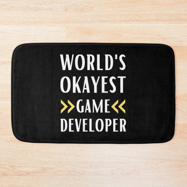 Item preview, World's Okayest Game Developer designed and sold by Valuential.