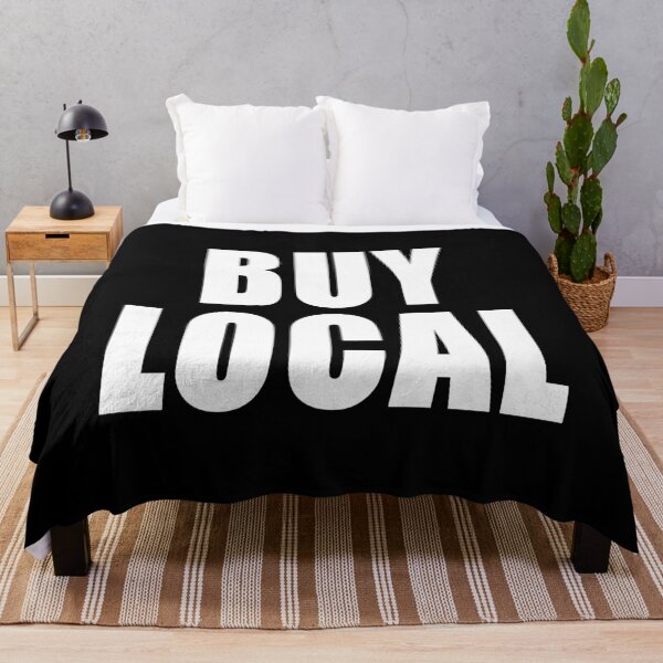 Item preview, Buy Local Support Business Patriotic Social Politics Design designed and sold by Jason Gilbert.