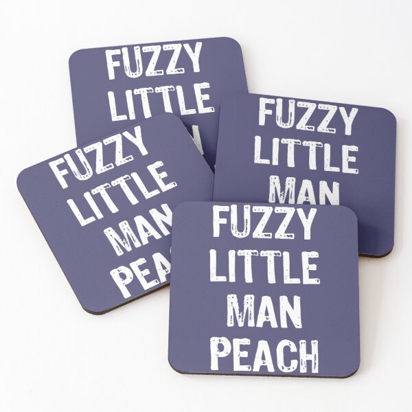 Item preview, Fuzzy Little Man Peach designed and sold by DESHAZER.