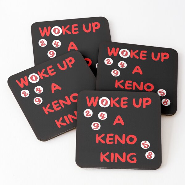 Item preview, Woke Up A Keno King designed and sold by SloganExpress.