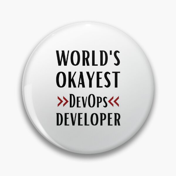 Item preview, World's Okayest DevOps Developer designed and sold by Valuential.