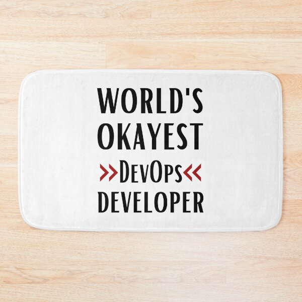Item preview, World's Okayest DevOps Developer designed and sold by Valuential.