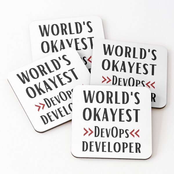 Item preview, World's Okayest DevOps Developer designed and sold by Valuential.
