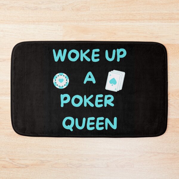 Item preview, Woke Up A Poker Queen designed and sold by SloganExpress.
