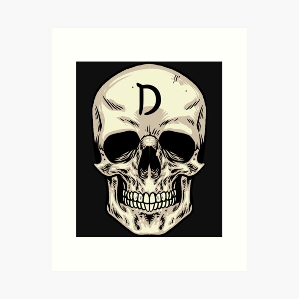 The D          Art Print