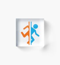 Portal silhouette Acrylic Block