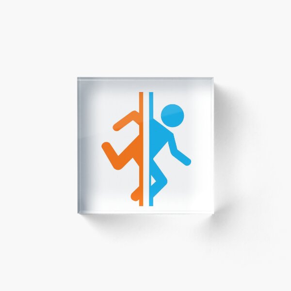 Portal silhouette Acrylic Block