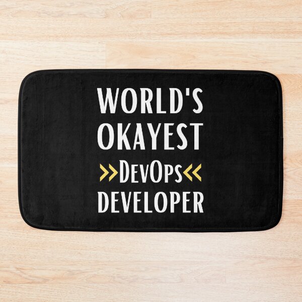 Item preview, World's Okayest DevOps Developer designed and sold by Valuential.