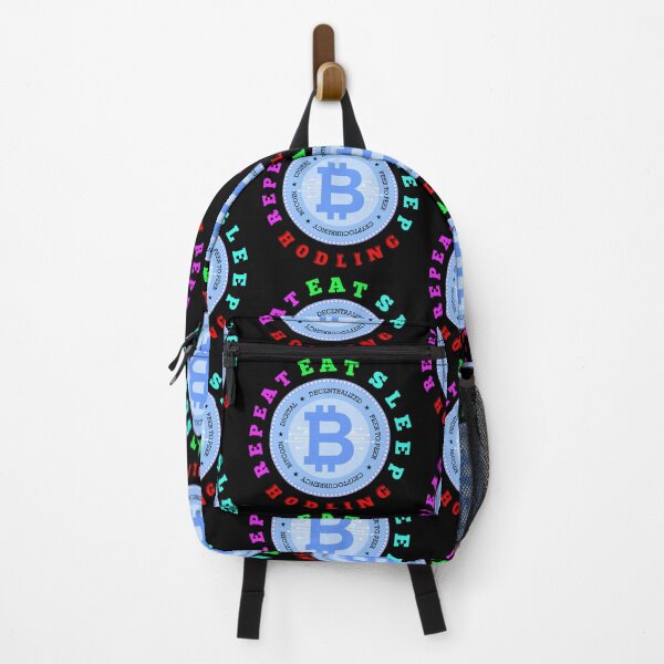 Item preview, EAT SLEEP HODLING REPEAT - Buy and Hodl Bitcoin designed and sold by Delandor.
