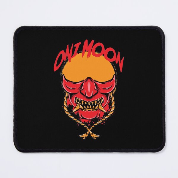 Item preview, oni mask with moon designed and sold by TOKO ORENN.