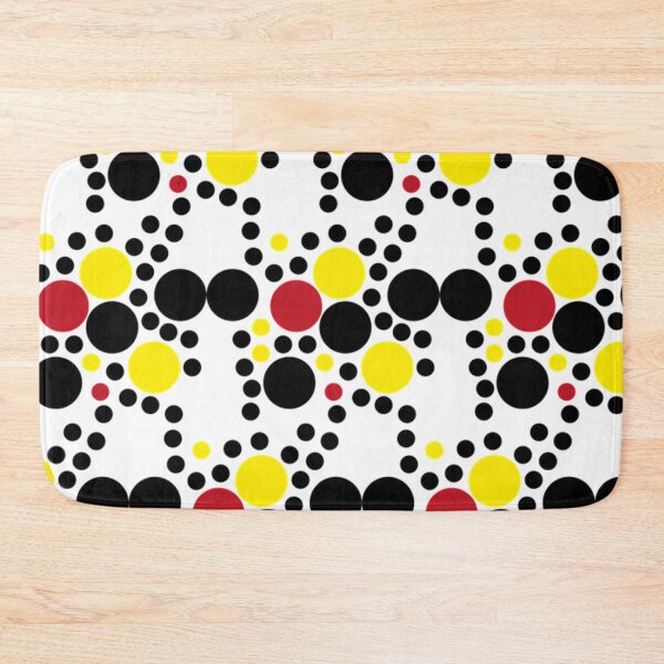Item preview, Black red and yellow dots designed and sold by NoahDea.