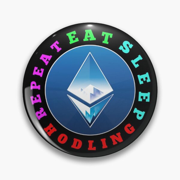 Item preview, EAT SLEEP HODLING REPEAT - Buy and Hodl Ethereum designed and sold by Delandor.