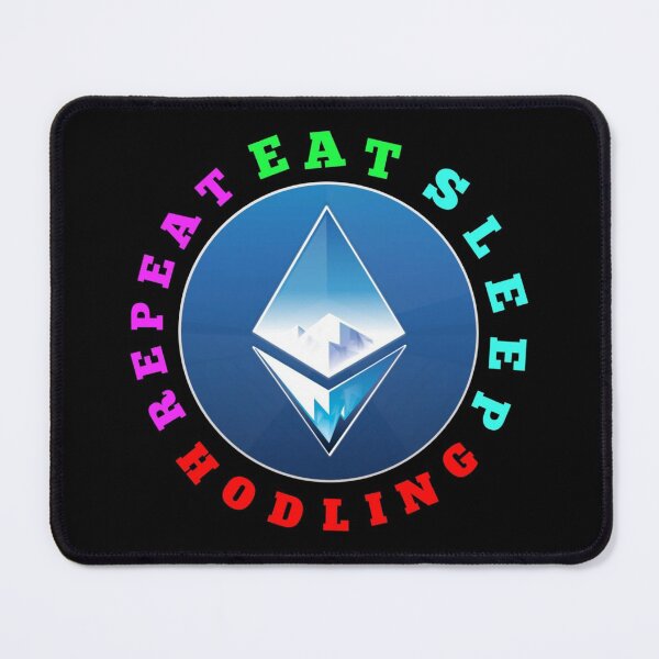 Item preview, EAT SLEEP HODLING REPEAT - Buy and Hodl Ethereum designed and sold by Delandor.