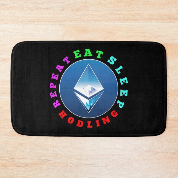 Item preview, EAT SLEEP HODLING REPEAT - Buy and Hodl Ethereum designed and sold by Delandor.