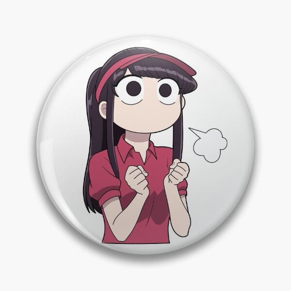 Item preview, Komi-san is Determined  designed and sold by ChibiCheems.