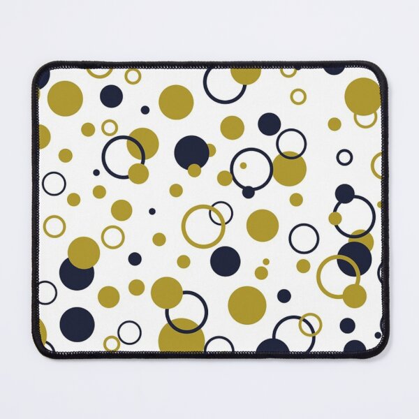Item preview, Gold and navy circles designed and sold by NoahDea.