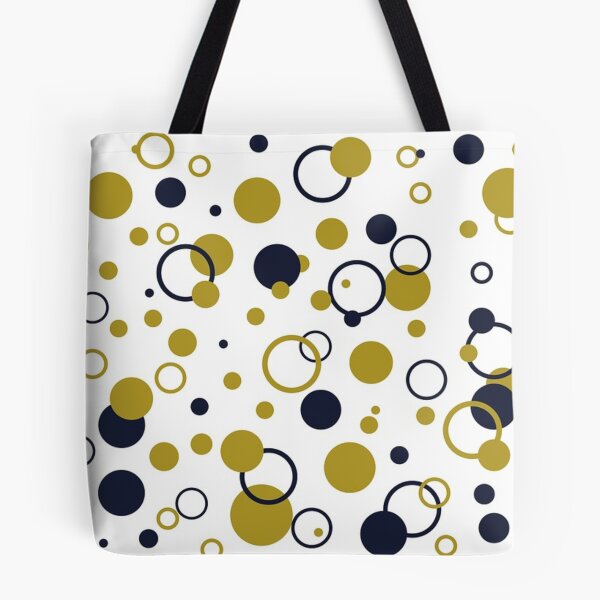 Item preview, Gold and navy circles designed and sold by NoahDea.