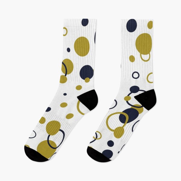 Item preview, Gold and navy circles designed and sold by NoahDea.