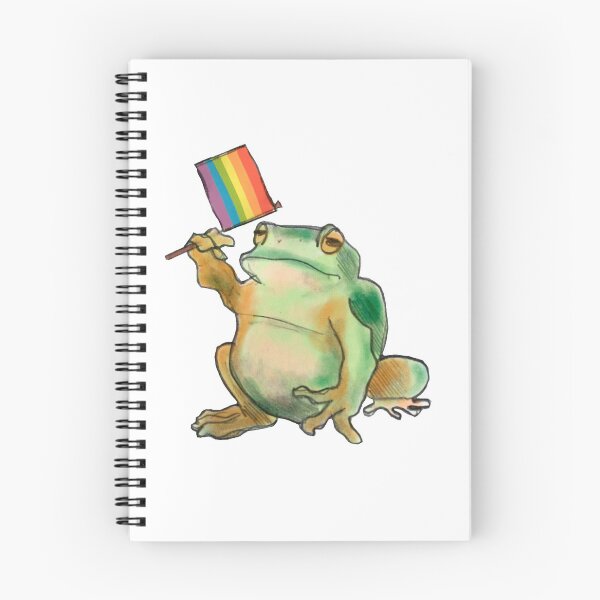 Item preview, lgbt pride flag frog  designed and sold by shmyga.