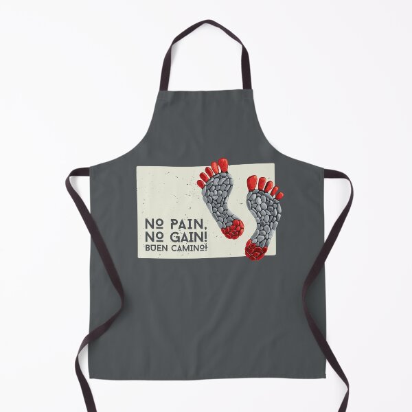 Item preview, No Pain, No Gain - Grey Cream designed and sold by Caminovi.