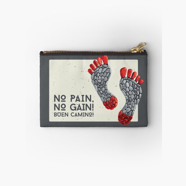 Item preview, No Pain, No Gain - Grey Cream designed and sold by Caminovi.