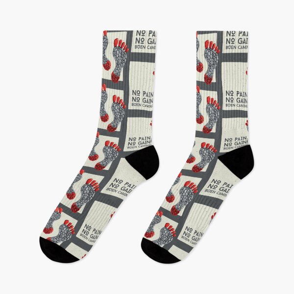 Item preview, No Pain, No Gain - Grey Cream designed and sold by Caminovi.