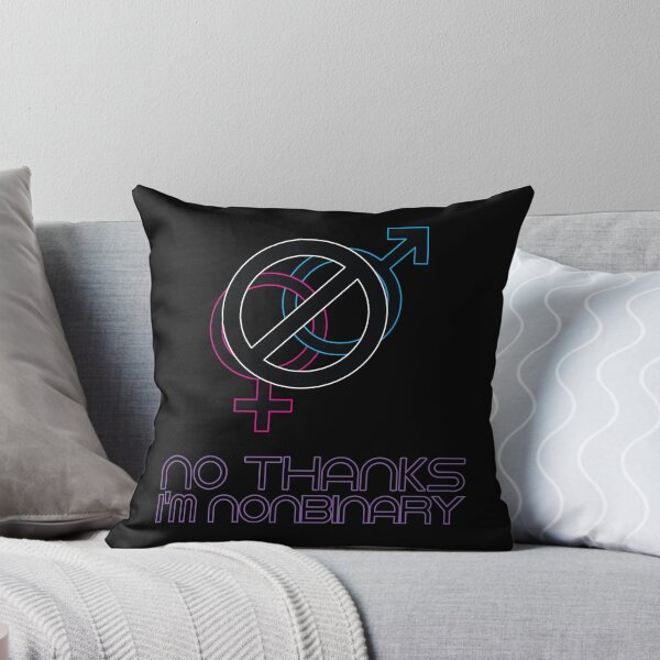 Item preview, No Thanks - Nonbinary designed and sold by Lori P.