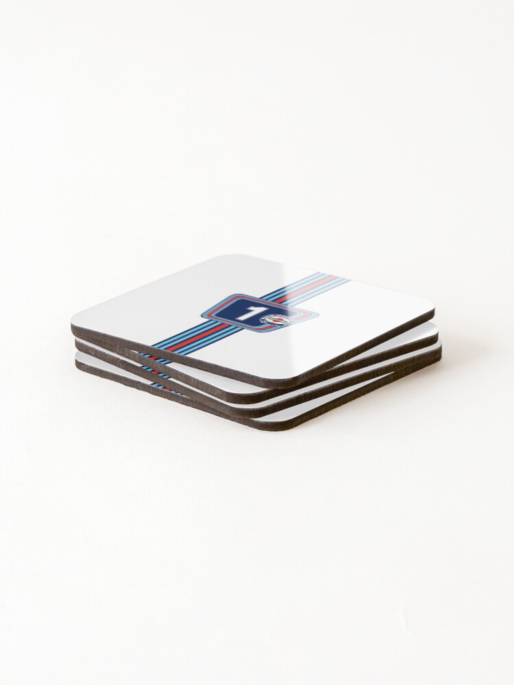 Thumbnail 4 of 5, Coasters (Set of 4), Martini Racing designed and sold by JeffReding.