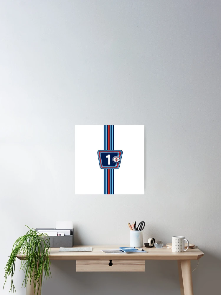 Thumbnail 2 of 3, Poster, Martini Racing designed and sold by Road To Track.